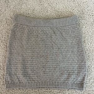 PrettyLittleThing Rib Knitted Mini Skirt!